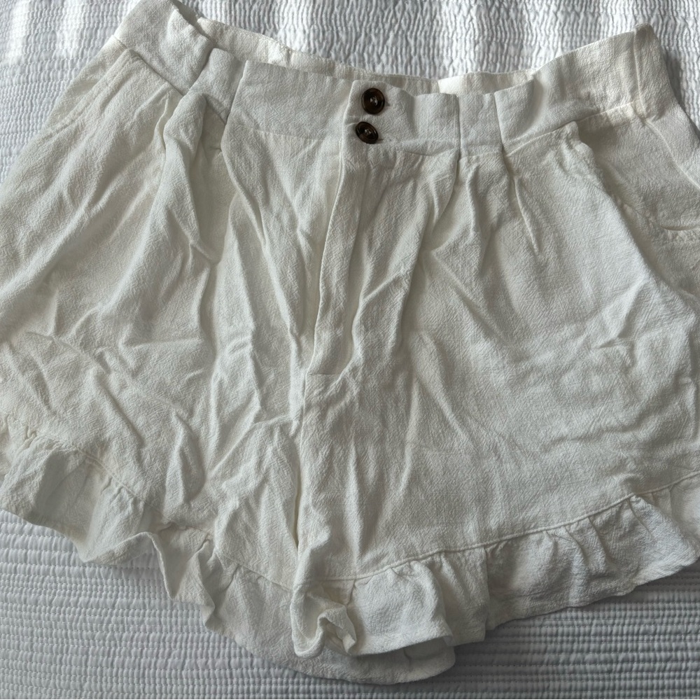 White Umgee shorts